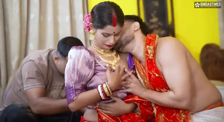Newly Married Wife Threesome 2026 BindasTimes Hindi Short Film